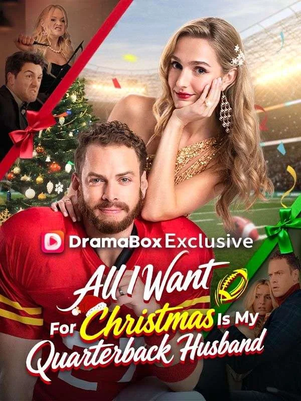 All I Want For Christmas Is My Quarterback Husband cover