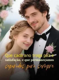 Que cada ano traga paz e satisfação, e que permaneçamos separados para sempre