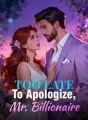 Too Late To Apologize, Mr. Billionaire cover