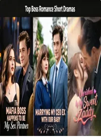 Top Boss Romance Short Dramas You'll Instantly Binge-Watch