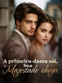 A primeira-dama sai, Sua Majestade chega