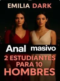 Anal masivo. 2 estudiantes para 10 hombres.